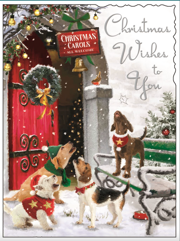 Jonny Javelin Wishes to you Christmas Card**