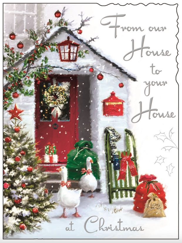 Jonny Javelin Our House To Your House Christmas Card**