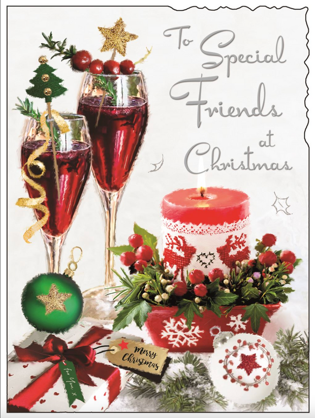 Jonny Javelin Special Friends Christmas Card**