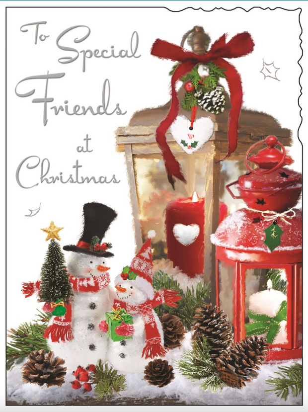 Jonny Javelin Special Friends Christmas Card**