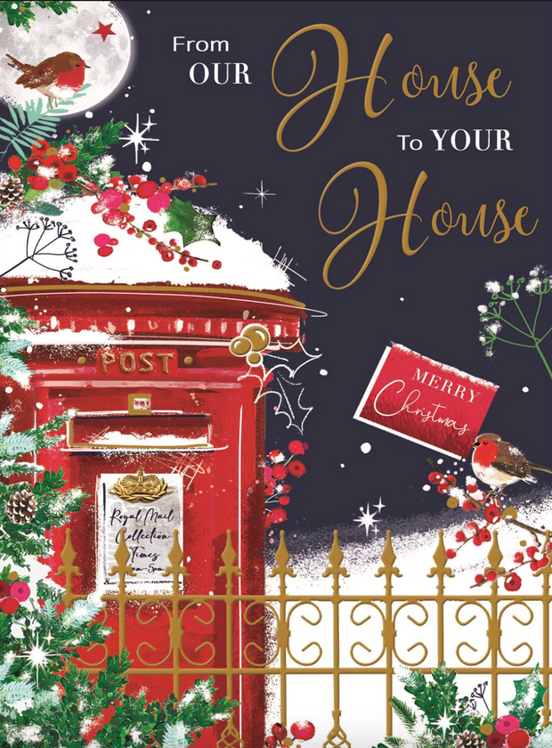 Jonny Javelin Our Home To Your House Christmas Card**