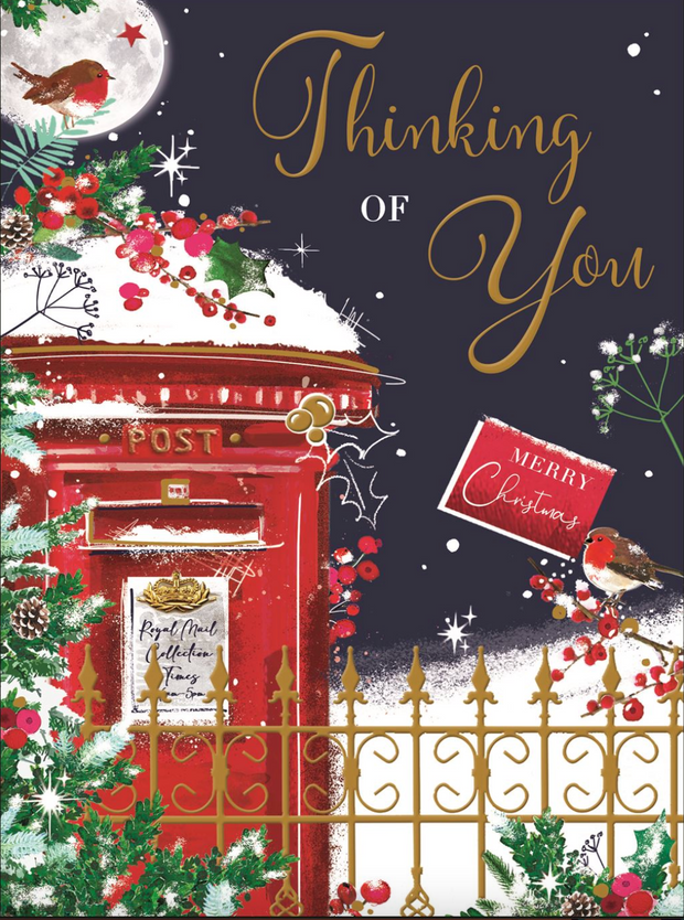 Jonny Javelin Thinking of you Christmas Card**