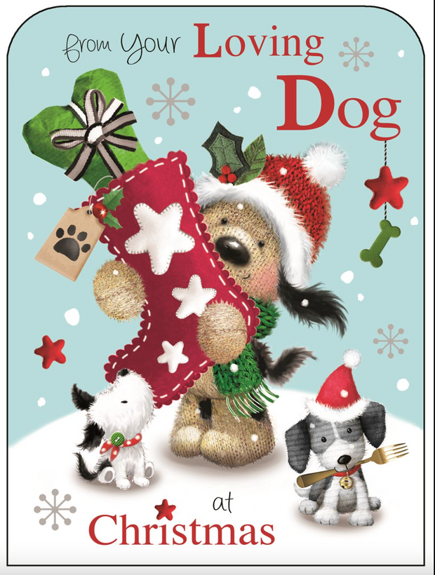 Jonny Javelin From Your Dog Christmas Card**