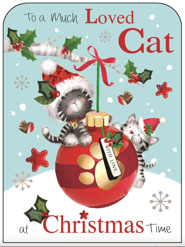 Jonny Javelin To Your Cat Christmas Card**