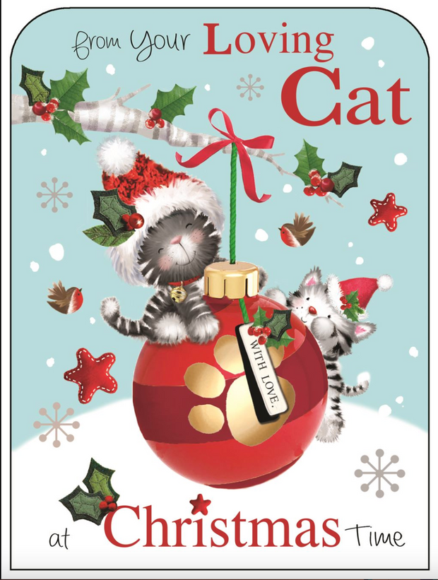 Jonny Javelin From Your Cat Christmas Card**