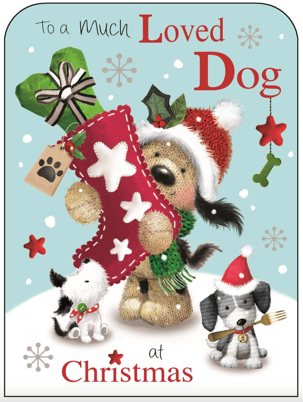 Jonny Javelin To The Dog Christmas Card**