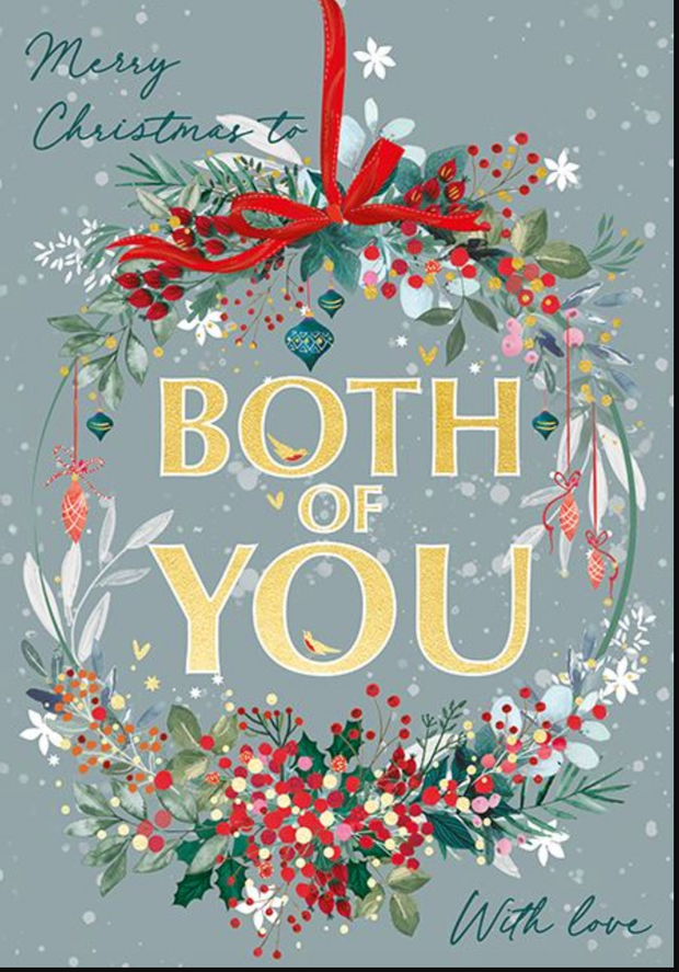 Ling Design Both Of You Christmas Card**