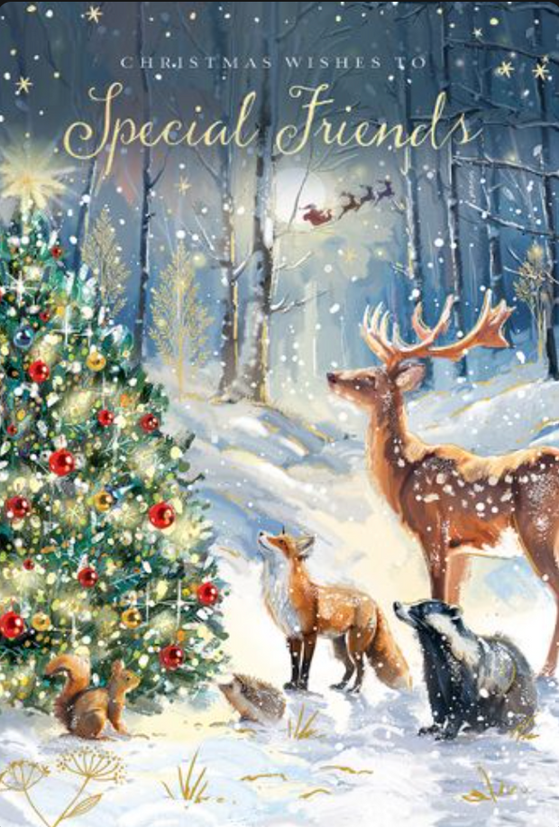 Ling Design Special Friends Christmas Card**