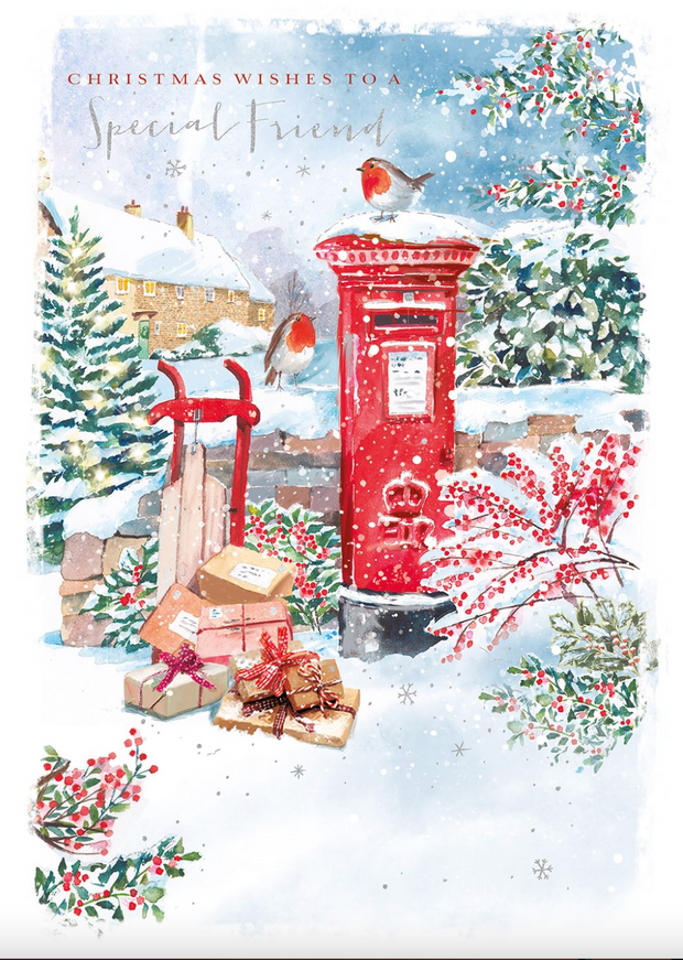 Ling Design Special Friend Christmas Card**