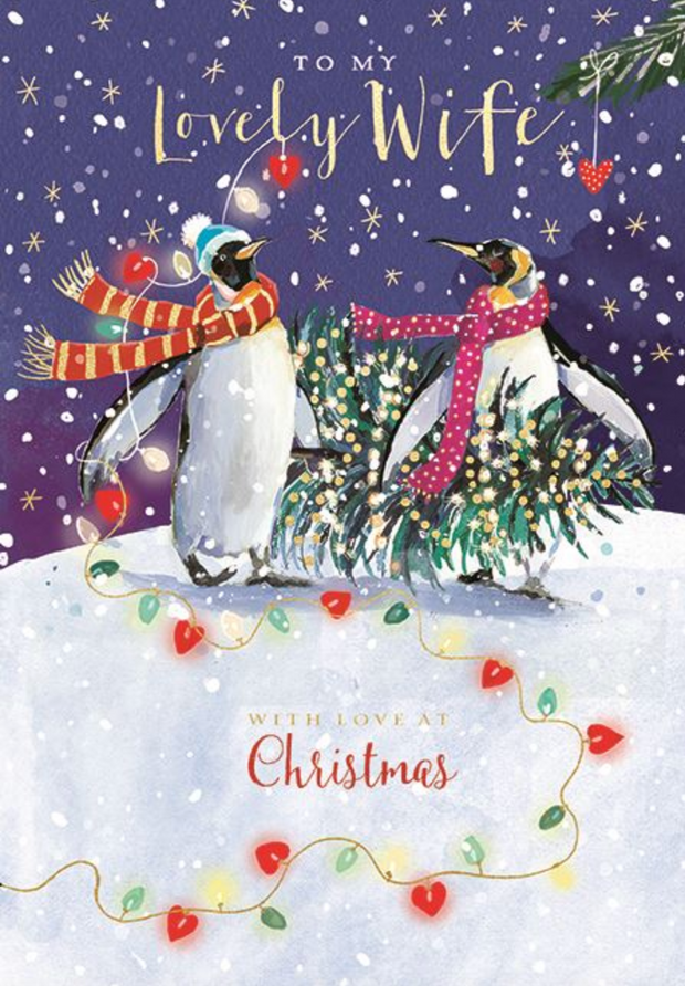 Ling Design Wife Christmas Card**