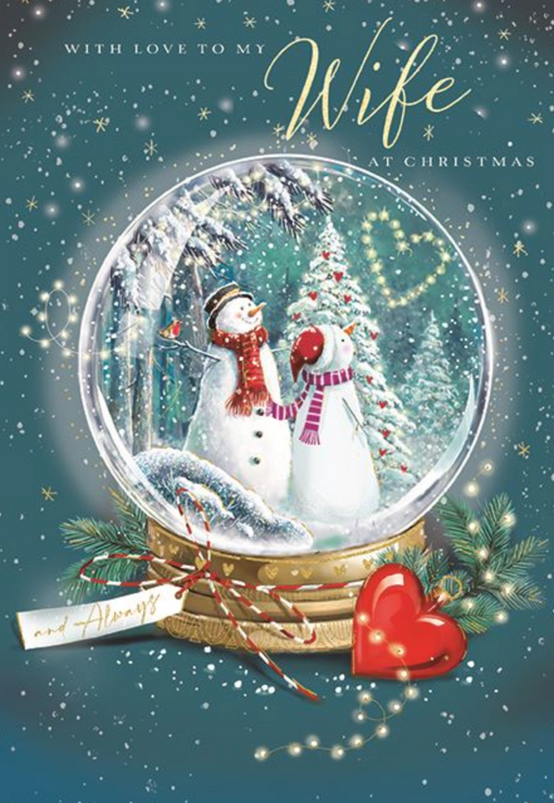 Ling Design Wife Christmas Card**