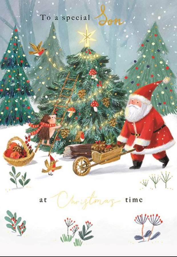Ling Design Son Christmas Card**