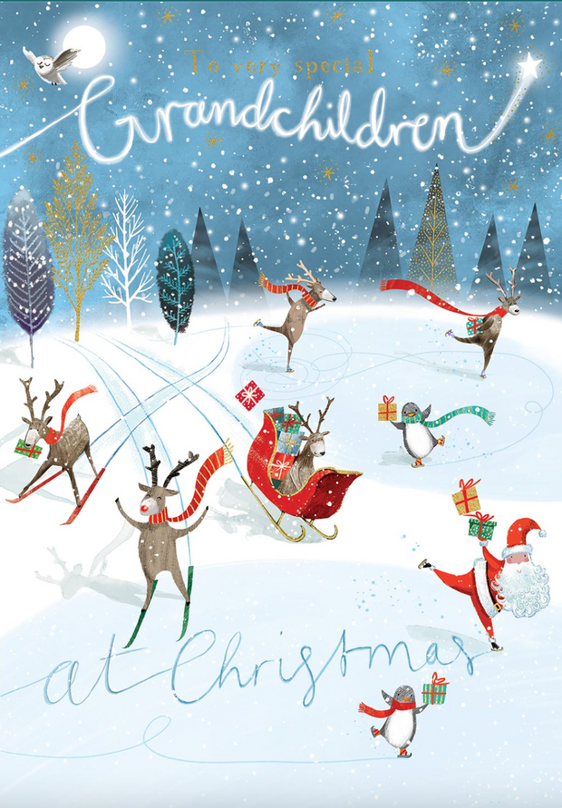Ling Design Grandchildren Christmas Card**