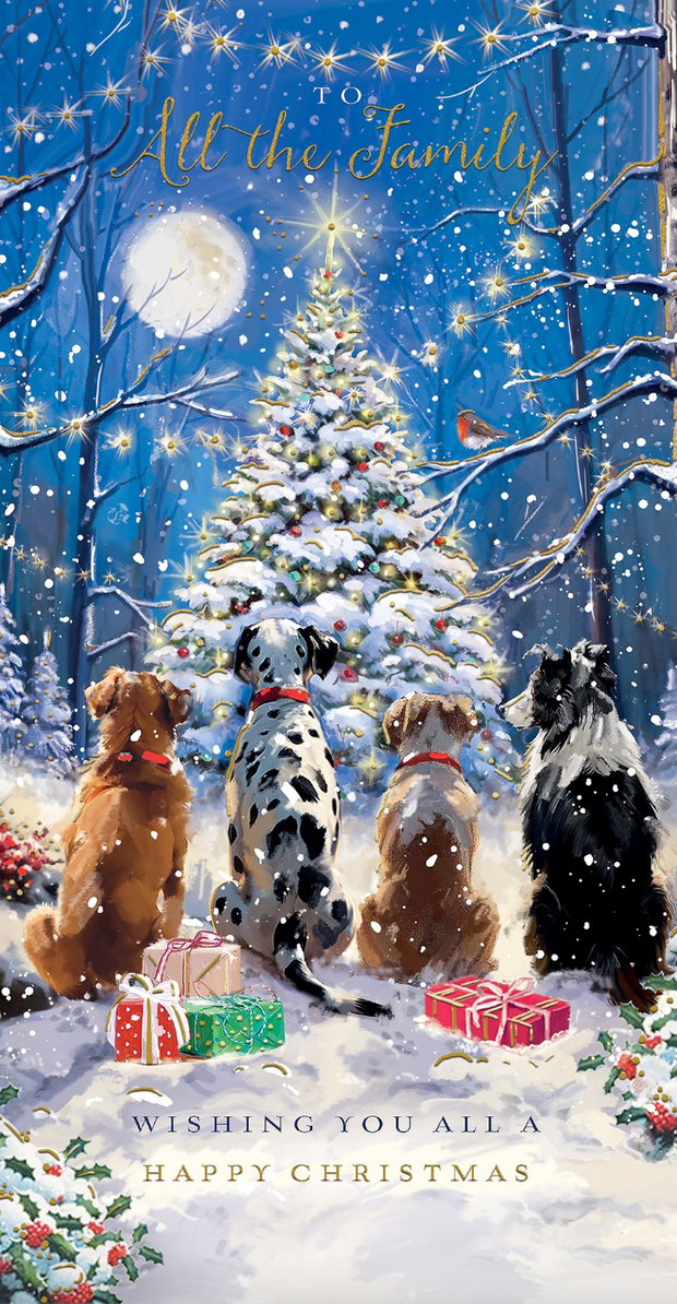 Ling Design All The Family Christmas Card**