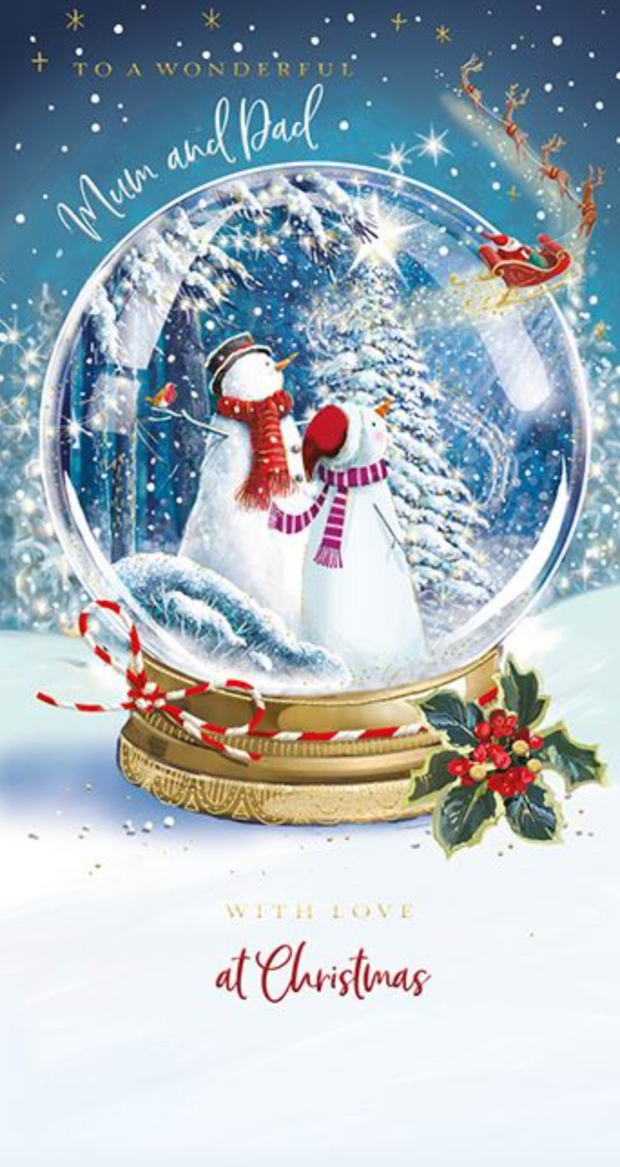 Ling Design Mum & Dad Christmas Card**