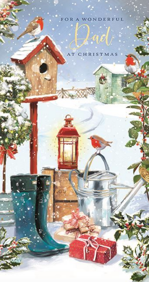 Ling Design Dad Christmas Card**