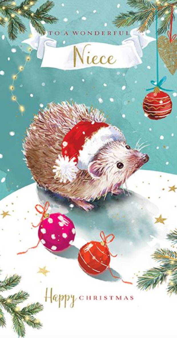 Ling Design Niece Christmas Card**