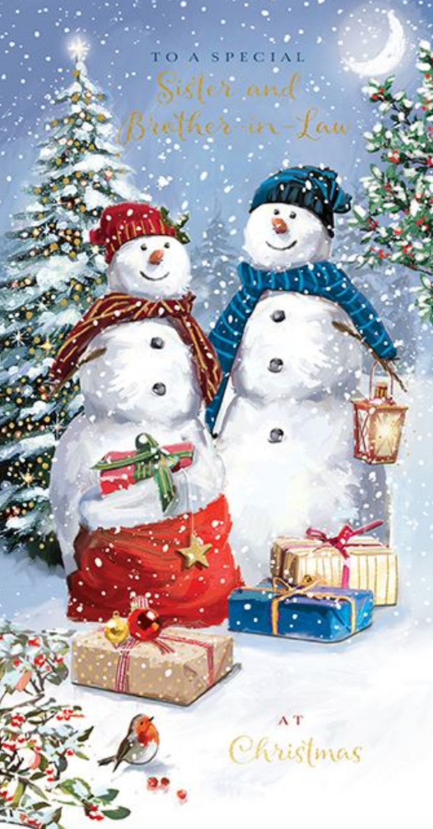 Ling Design Sister & Brother In Law Christmas Card**
