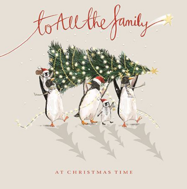 Ling Design All The Family Christmas Card**