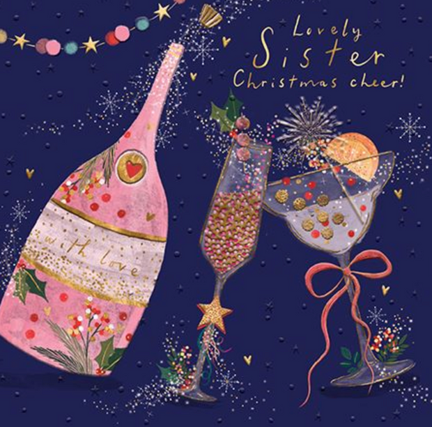 Ling Design Sister Christmas Card**