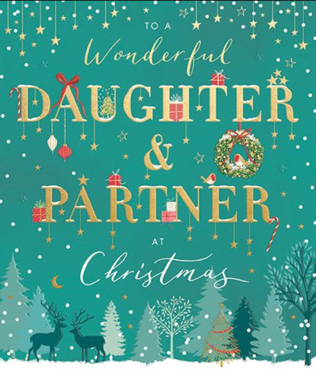 Ling Design Daughter & Partner Christmas Card**