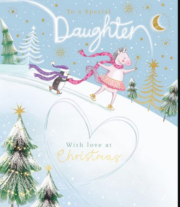 Ling Design Daughter Christmas Card**