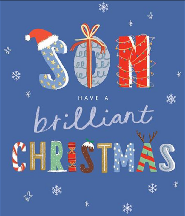 Ling Design Son Christmas Card**