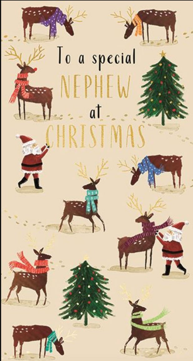 Ling Design Nephew Christmas Card**