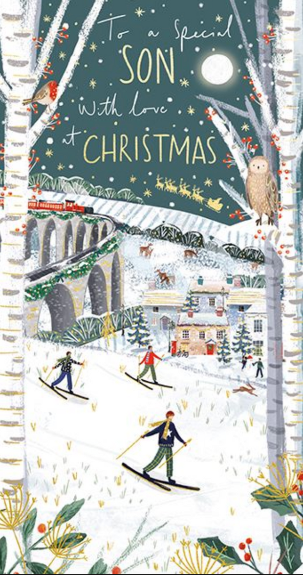 Ling Design Son Christmas Card**