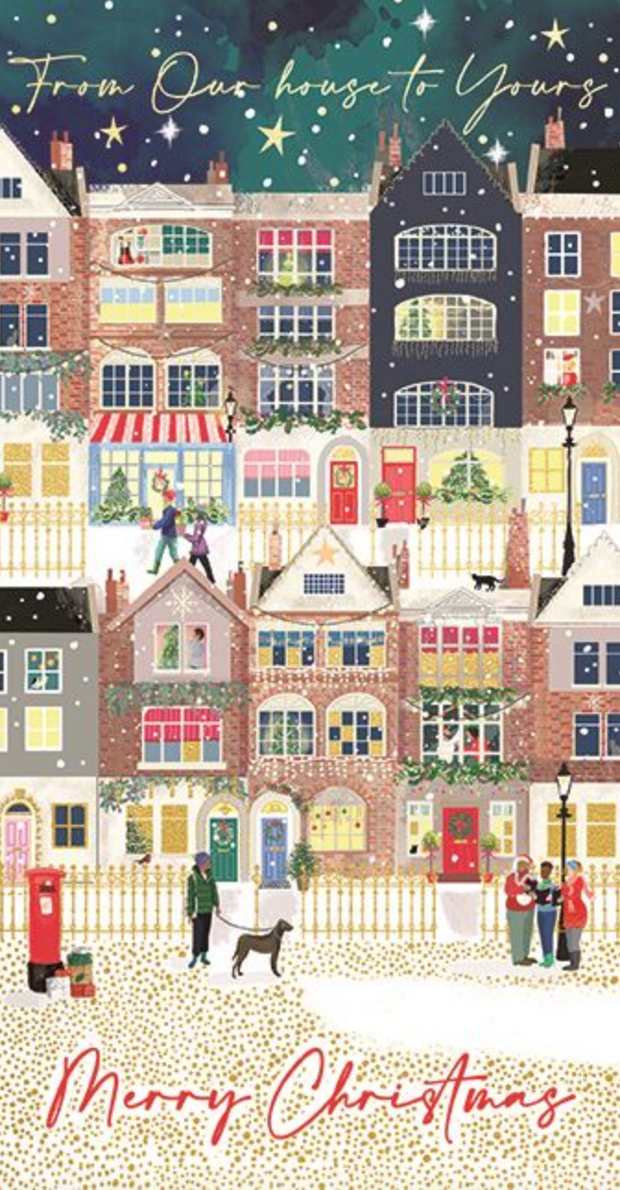 Ling Design From Our House To Yours Christmas Card**