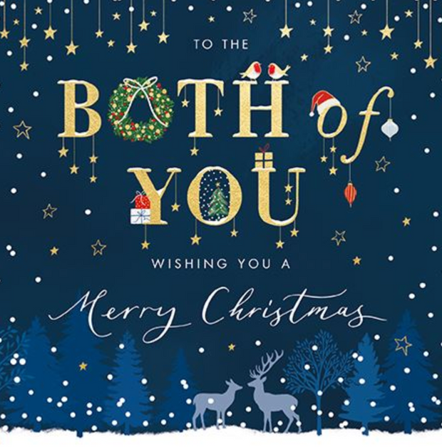 Ling Design Both Of You Christmas Card**