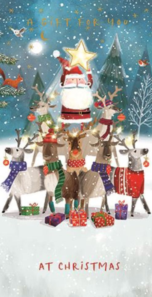 Ling Design Money Wallet Christmas Card