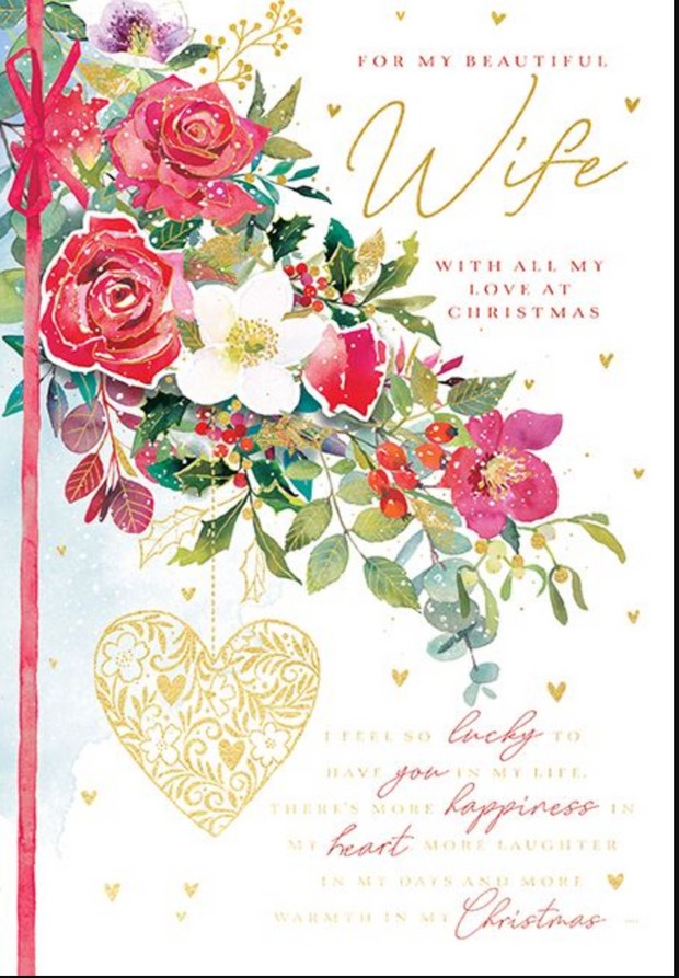 Ling Design Wife Christmas Card