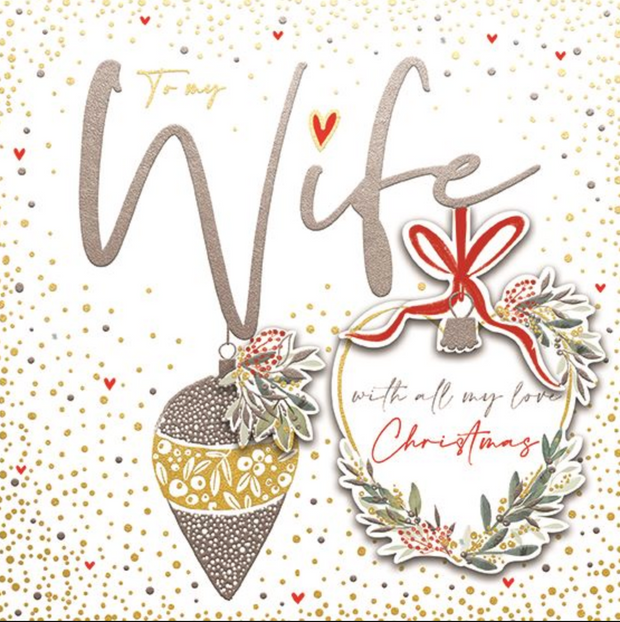 Ling Design Wife Christmas Card