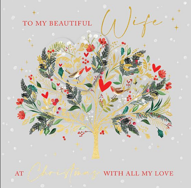 Ling Design Wife Christmas Card