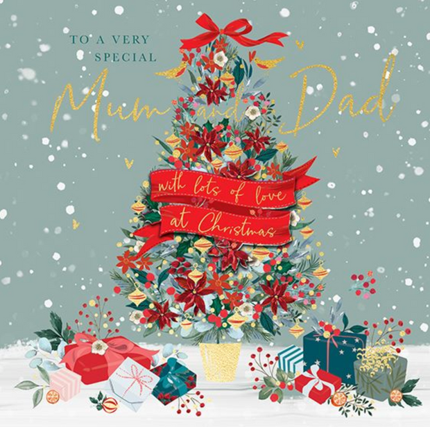 Ling Design Mum & Dad Christmas Card