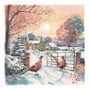 Ling Design Box of 12 Christmas Card**