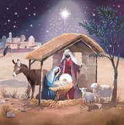 Ling Design Box of 12 Christmas Card**