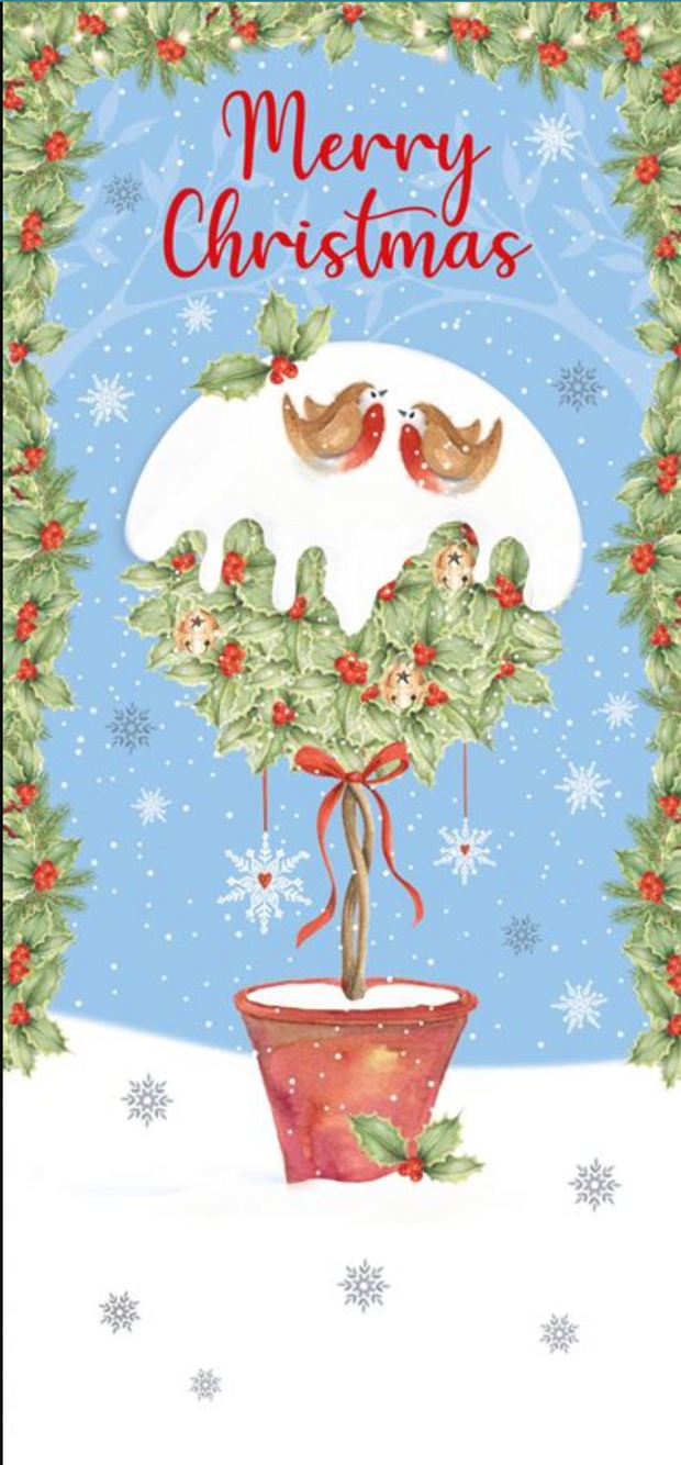 Nigel Quiney Christmas Money Wallet Card**