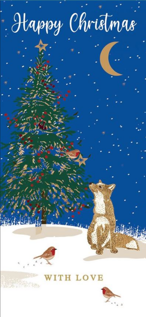 Nigel Quiney Christmas Money Wallet Card**