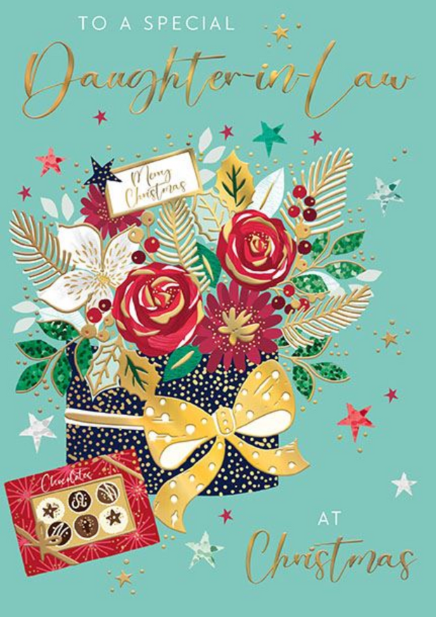 Words N Wishes Daughter-in-Law Christmas Card**