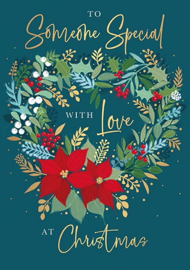 Words N Wishes Someone Special Christmas Card**