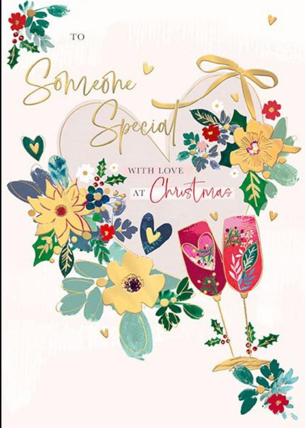 Words N Wishes Someone Special Christmas Card**
