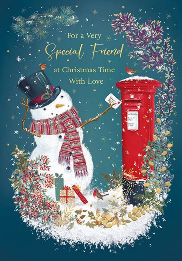 Words N Wishes Special Friend Christmas Card**