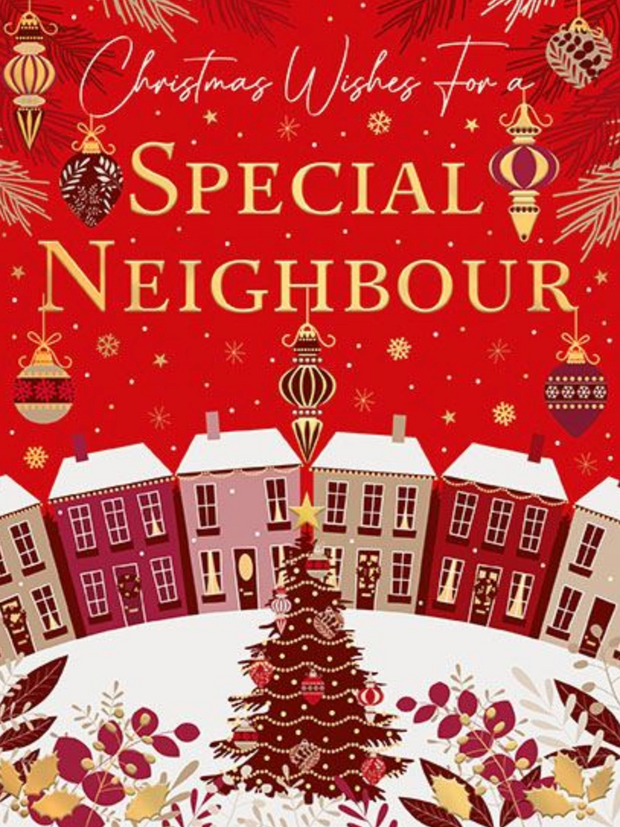 Words N Wishes Special Neighbour Christmas Card**