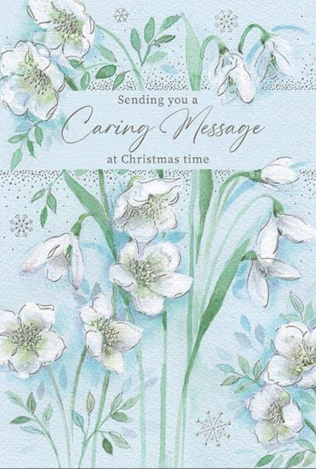 Words N Wishes Caring Message Christmas Card**