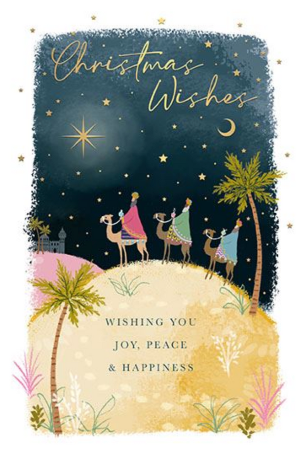 Words N Wishes Christmas Wishes Card**