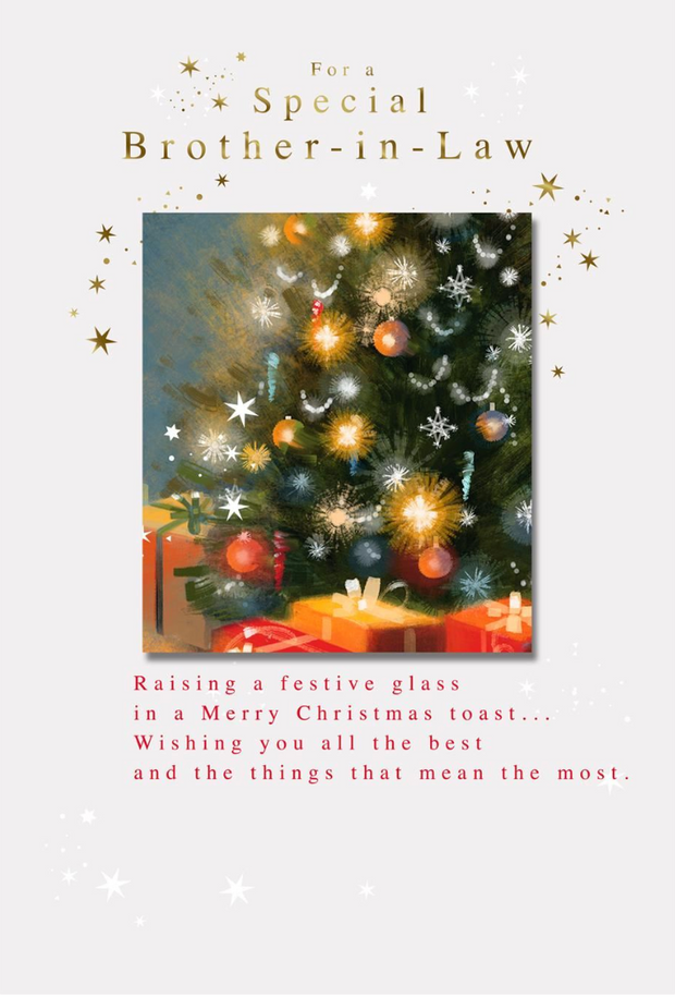 Hallmark Brother-in-Law Christmas Card**