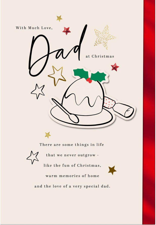 Hallmark Dad Christmas Card**