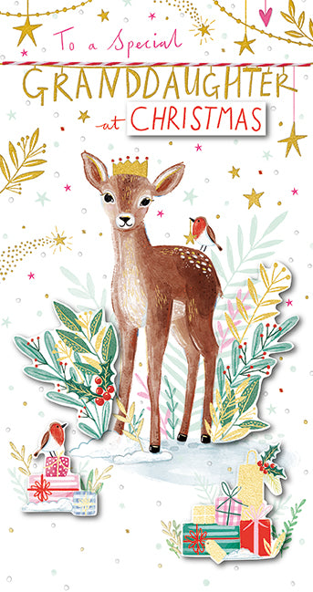 Ling Design Granddaughter Christmas Card
